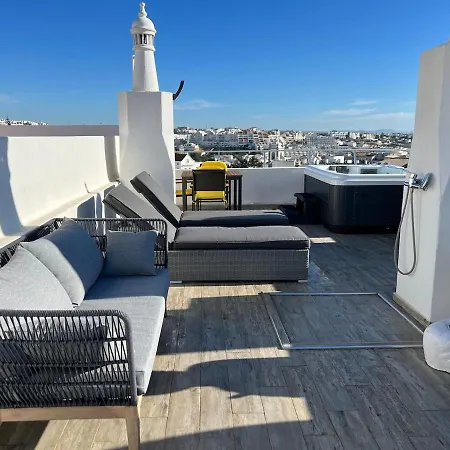 Casa Rooftop Jacuzzi And Magnificent Sea View Albufeira