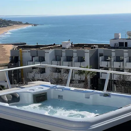 Casa Rooftop Jacuzzi And Magnificent Sea View Apartament Albufeira